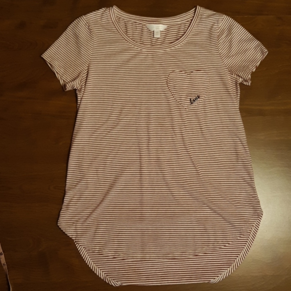 LC Lauren Conrad Striped Tee
